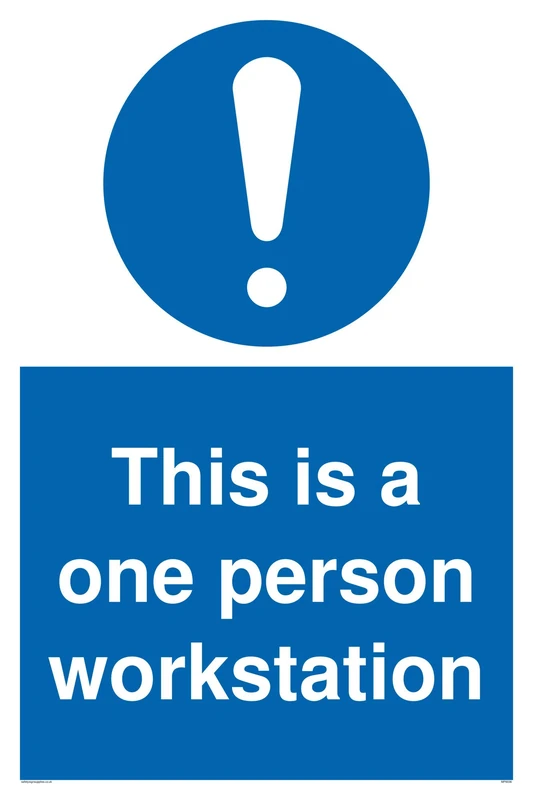 This is a one person workstation - Image 1