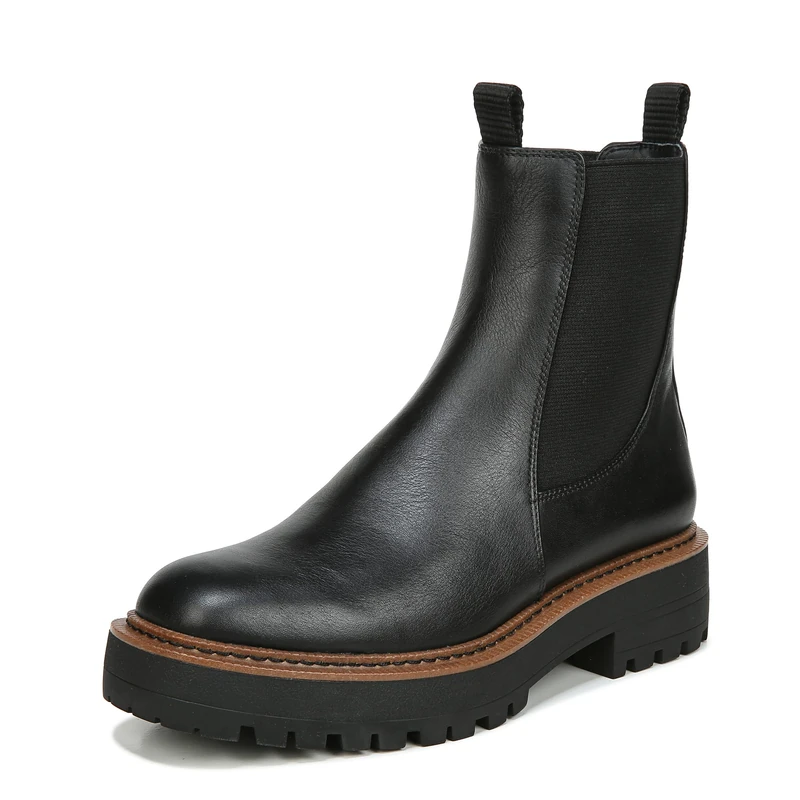 Sam Edelman Women Laguna Short Boot Black 6.5 Uk Medium Fit