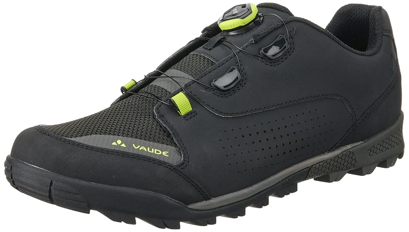 VAUDE Men's Am Downieville Tech Mountain Bike Shoes, Black, 9 UK