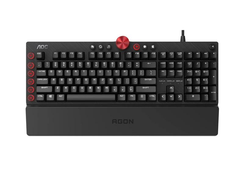 AOC AGON AKG700 Gaming Keyboard - Cherry MX Red - Italian