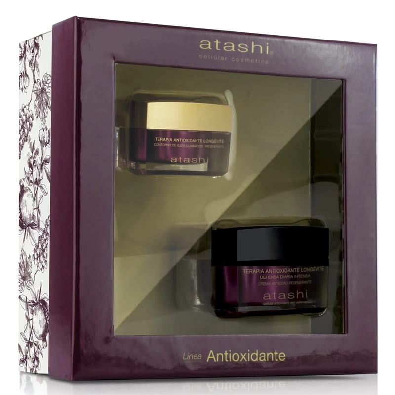 Atashi Antioxidant Ritual Beauty Chest | Moisturizing Day + Eye Contour