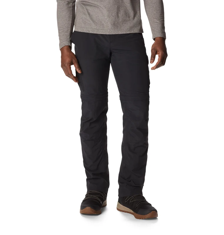 Columbia Men's Convertible Hiking Trousers, Silver Ridge II