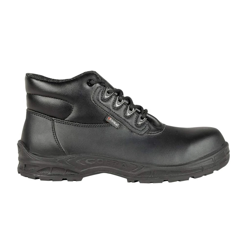 COFRA 12650-000.W39 ETHYL BLACK S3 SRC Safety Boots - Black, Size 6