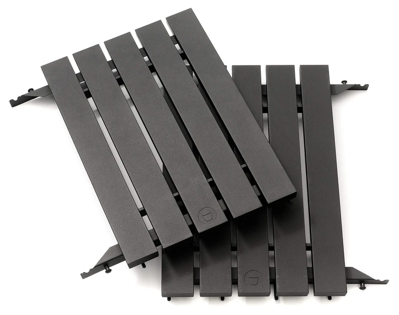 Kamado Joe KJ-ALUMN, Durable, Heat Resistant Aluminum Side Shelves in Black, Compatible Classic I, II, III