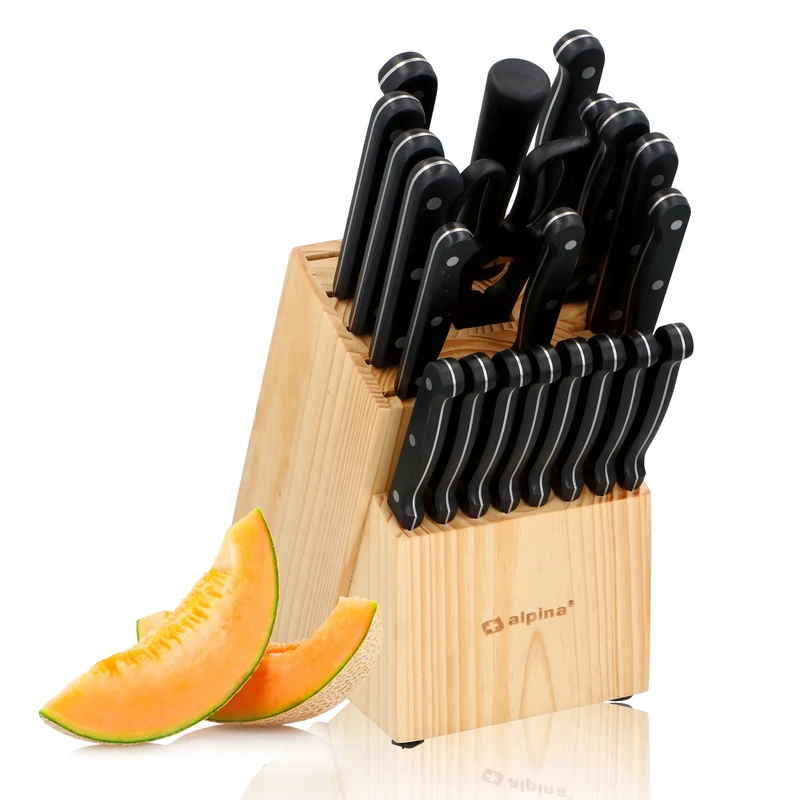 Wooden knife set