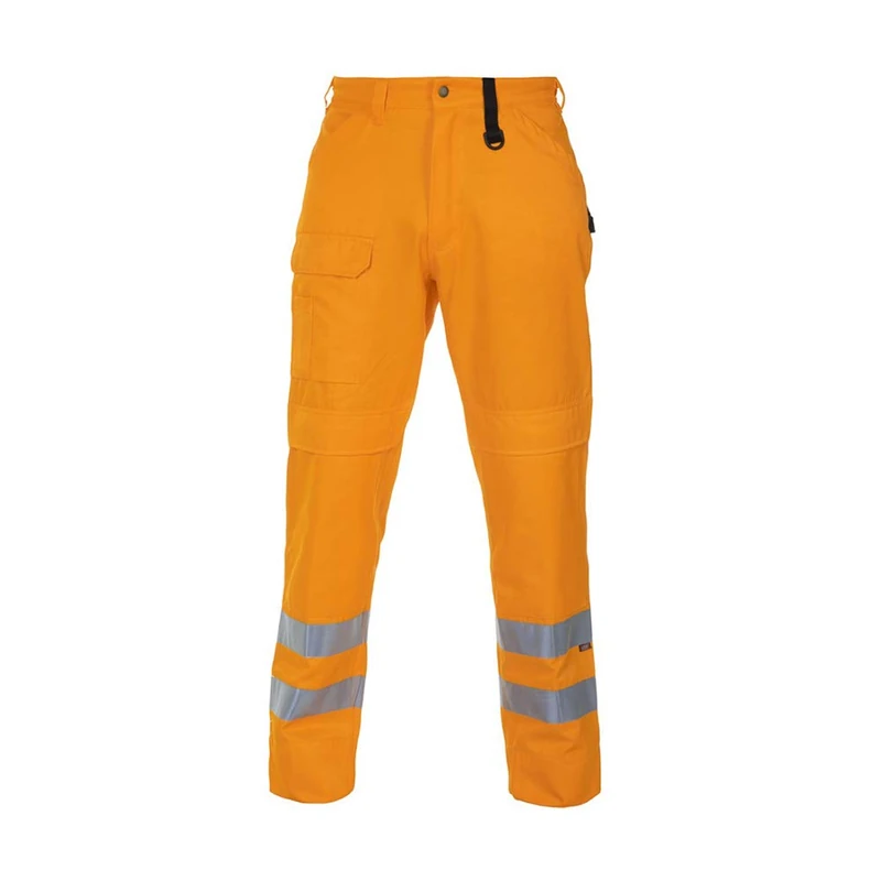 Hydrowear 44457-56 S AUXON Beaverline Trousers Hi-Vis Orange, Size 56/S