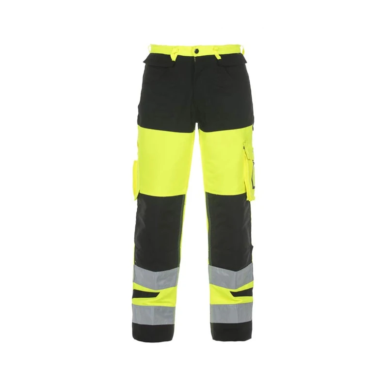 Hydrowear 044474YB-58 S Hertford Trendy High Visible Line Trousers Hi-Vis Yellow/Black, Size 58/S