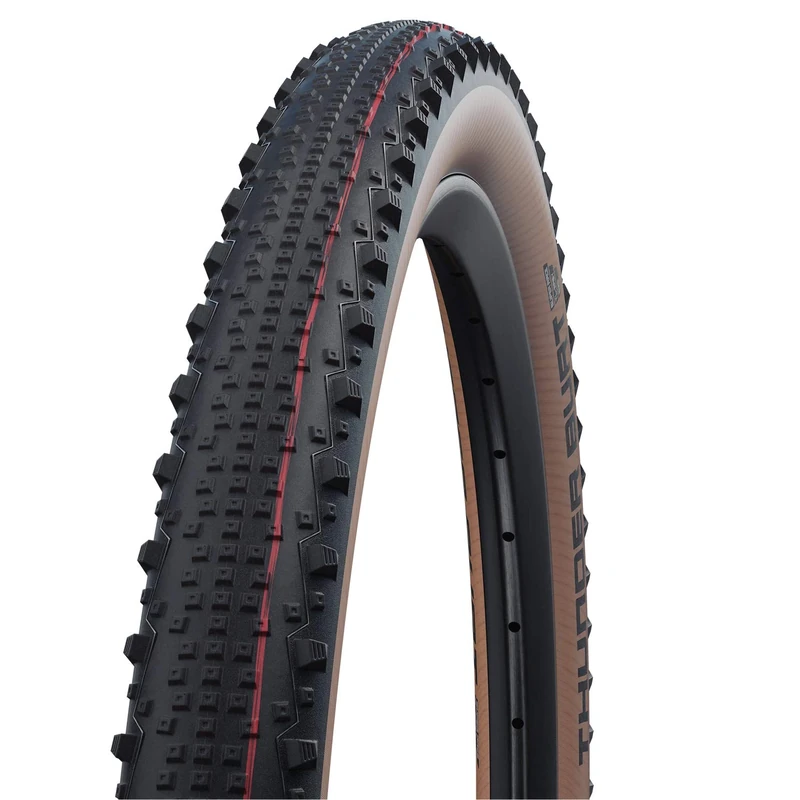 Schwalbe Thunder Burt, Pneumatico da Bici Unisex Adulto, Nero, Taglia Unica