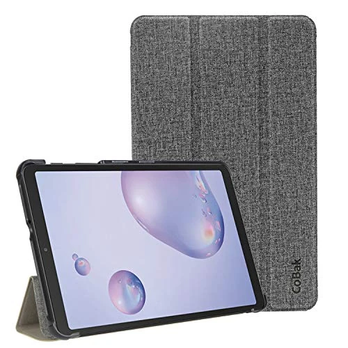 CoBak Case for Samsung Galaxy Tab A8 10.5 Inch 2022, Multi-Viewing Angles, All New PU Leather Smart Cover with Auto Sleep Wake Feature for Samsung Galaxy Tab A8 Tablet [SM-X200/X205/X207], Gray.