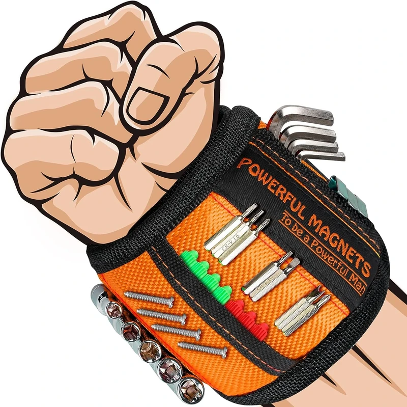 Gifts for Men Dad Magnetic Wristband for Screws Tools for Men Gadgets, Christmas Stocking Fillers for Men Husband Him, DIY Handyman Xmas Gifts for Dad Ideas Advent Calendar 2025