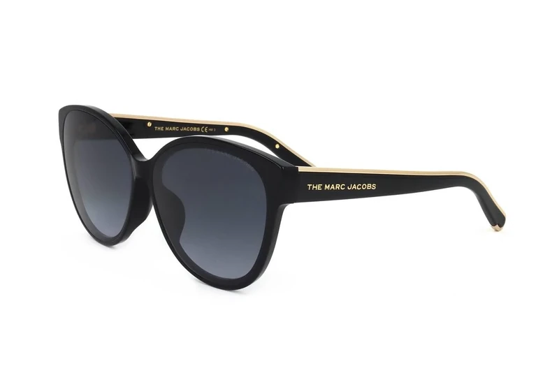Marc Jacobs Marc 452/f/s 807/9O BLACK Sunglasses Women's Acetate, Standard, 61