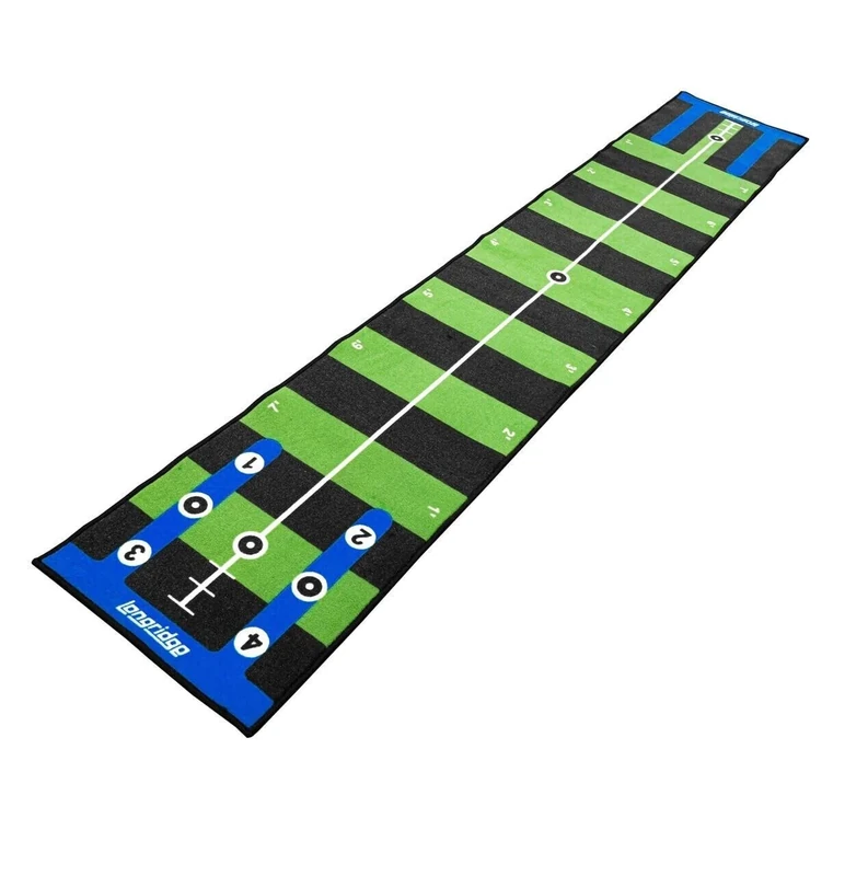 Longridge Golf Pro Putting Mat 3m, Green/Black