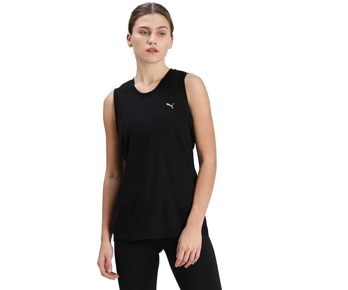 PUMA Women's Performance W Tank, Puma Black., L UK