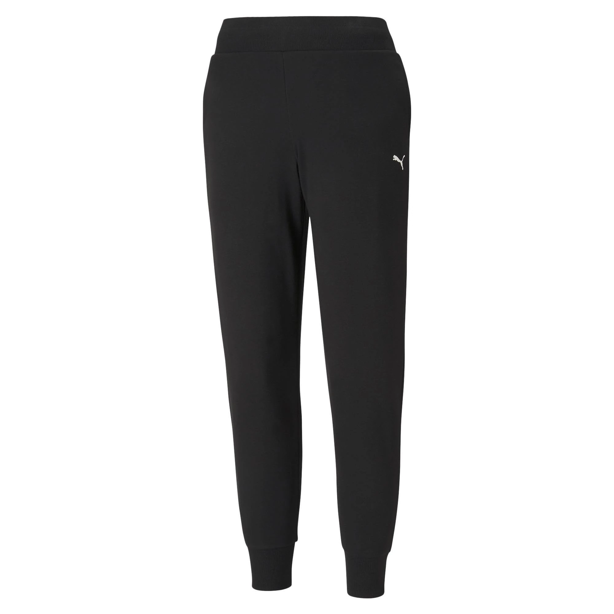 PUMA Women's Sweatpants Tr Cl Knitted Pants, Puma Black-cat, XL UK