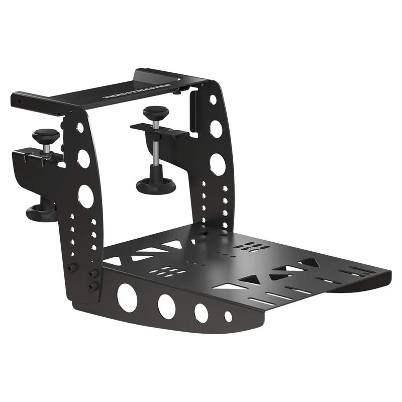 Thrustmaster TM Flying Clamp - Adjustable and Secure Mounting Solution for Flight Simulation Peripherals on PC