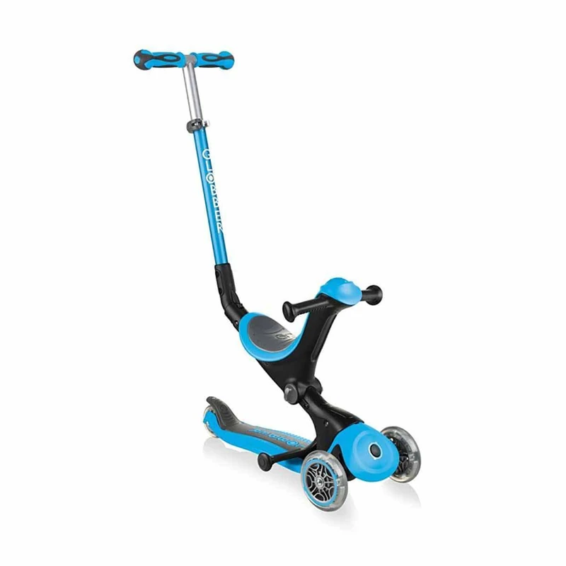 Go Up Deluxe Sky Blue Scooter with 3 Wheels