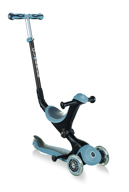 Globber 644-200 Go Up Deluxe Scooter, Ash Blue