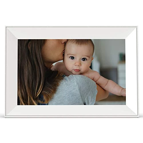 Aura Carver Smart Digital Picture Frame 10.1 Inch HD WiFi Cloud Digital Frame Free Unlimited Storage Easy Setup to Send Photos Remotely Via App More Secure Than Email