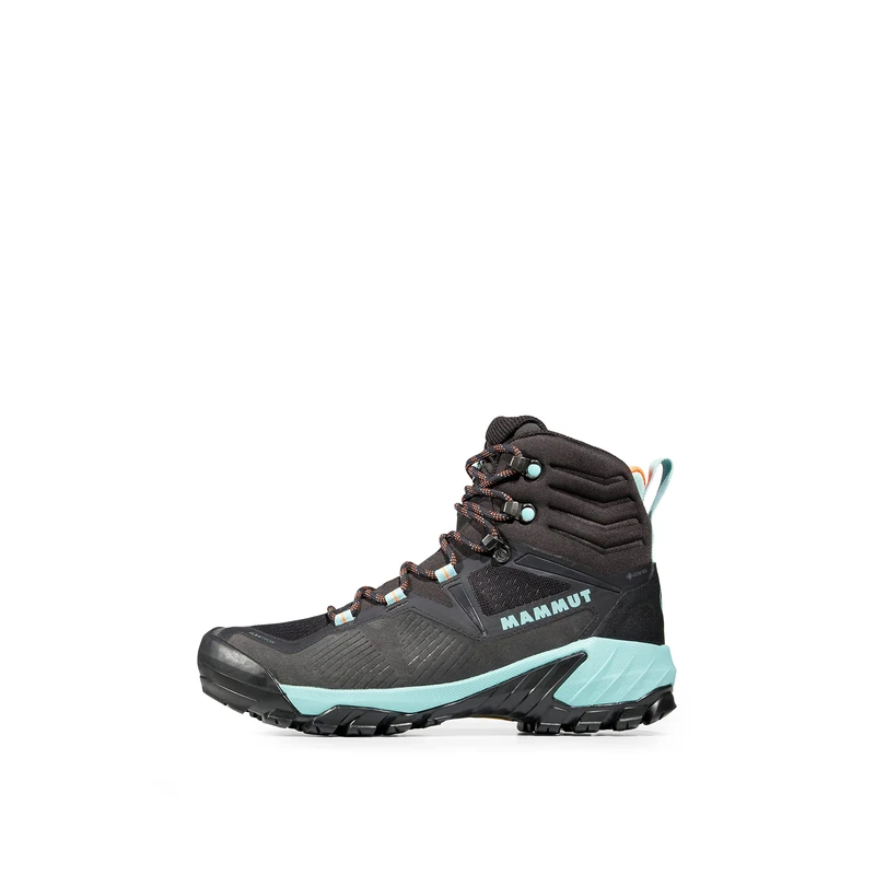 Mammut Sapuen Women's High GTX Hiking Boots - Black Dark Frosty - Image 1