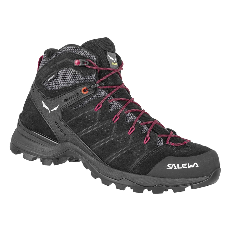 Salewa Ws Alp Mate Mid Ptx, Black Out/Virtual Pink, 6, Female