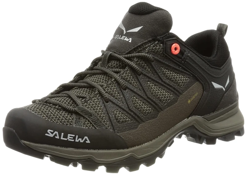 Salewa Ws Mtn Trainer Lite Gtx, Wallnut/Fluo Coral, 9, Female