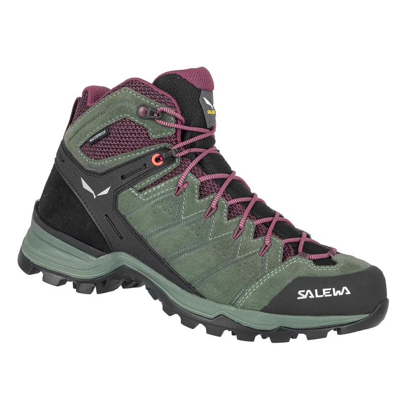 Salewa Ws Alp Mate Mid Ptx, Duck Green/Rhododendon, 4, Female