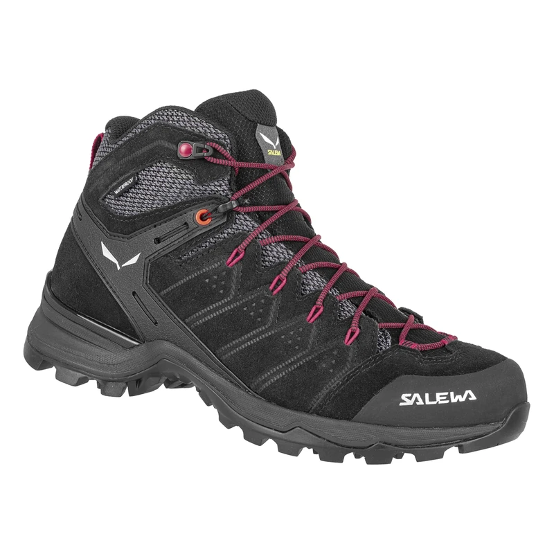 Salewa Ws Alp Mate Mid Ptx, Black Out/Virtual Pink, 6.5, Female