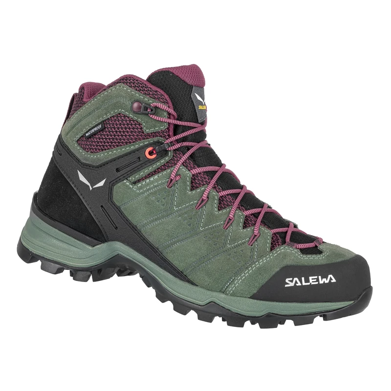 Salewa Ws Alp Mate Mid Ptx, Duck Green/Rhododendon, 9, Female - Image 1