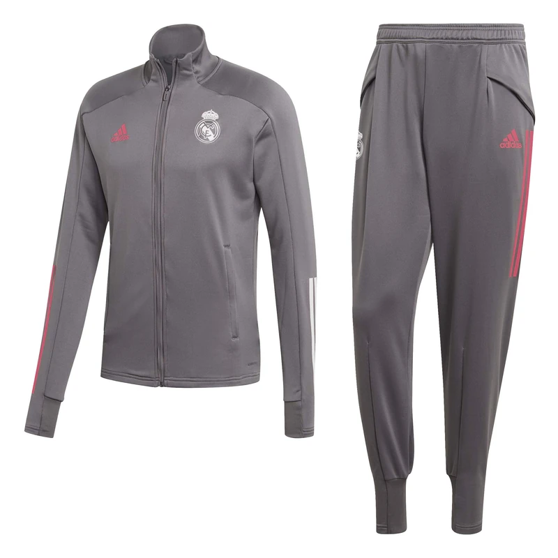 Real Madrid F.C. adidas Real Tk tracksuit Men's Tracksuit - Grey, M - Image 1