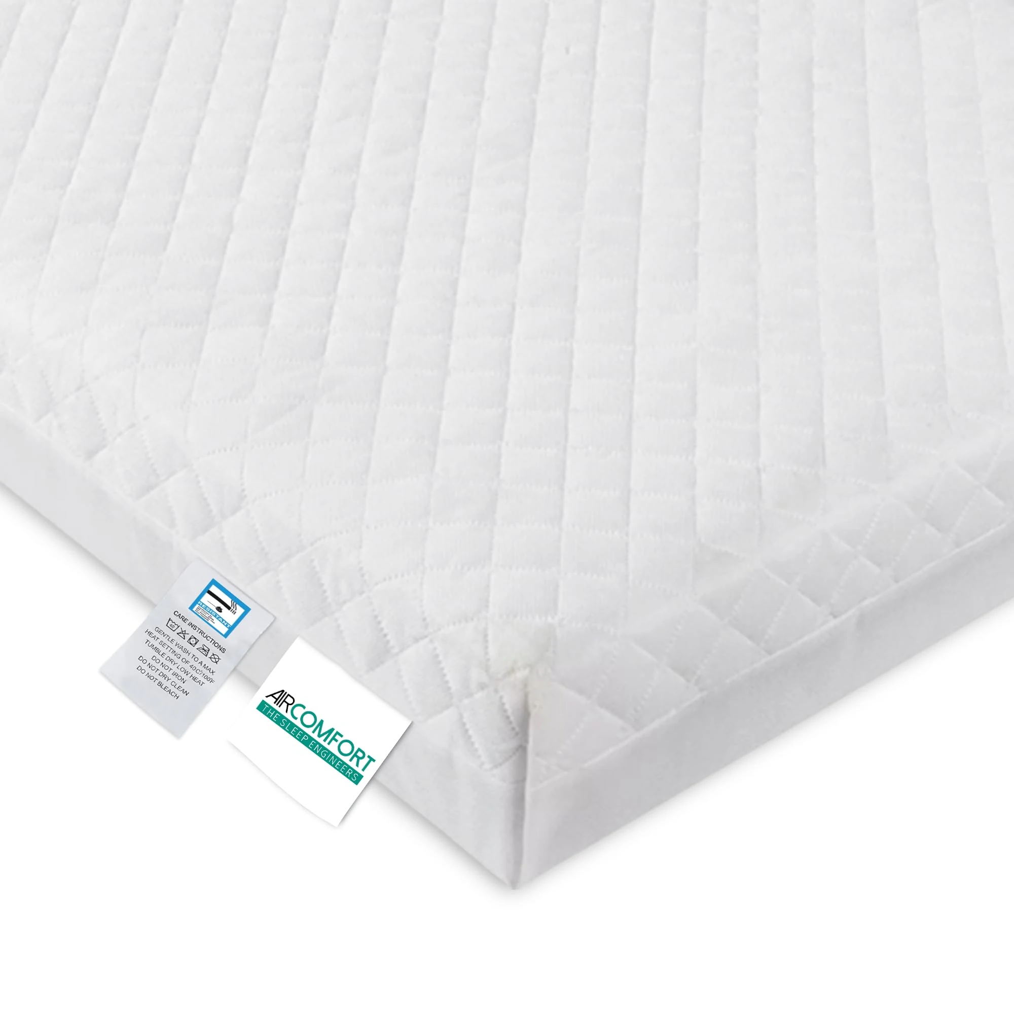 Air Comfort Eco Breathable Toddler and Baby Quilted Extra Thick Depth Cot Mattress (140 x 70 x 13 cm)