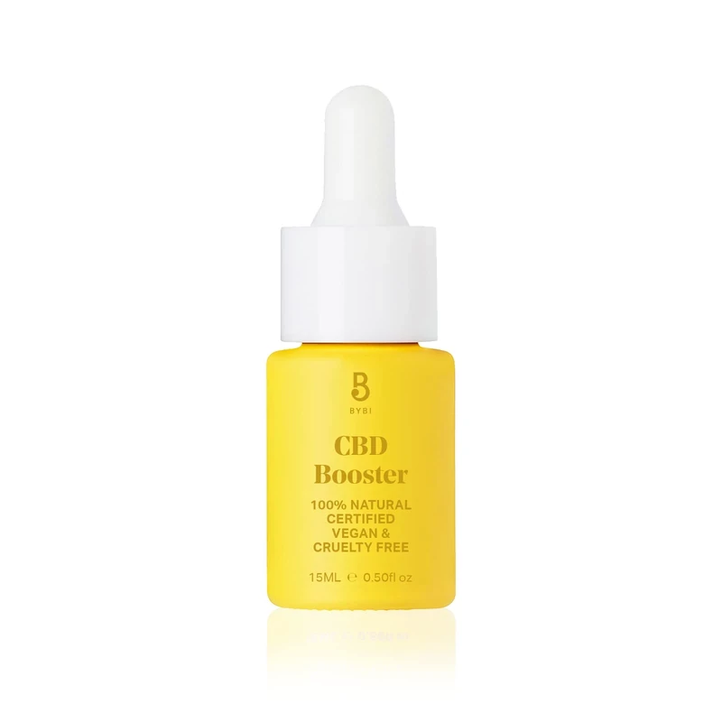 BYBI Beauty CBD Booster Oil - 100mg Hemp for Calm Clear Skin - Image 1