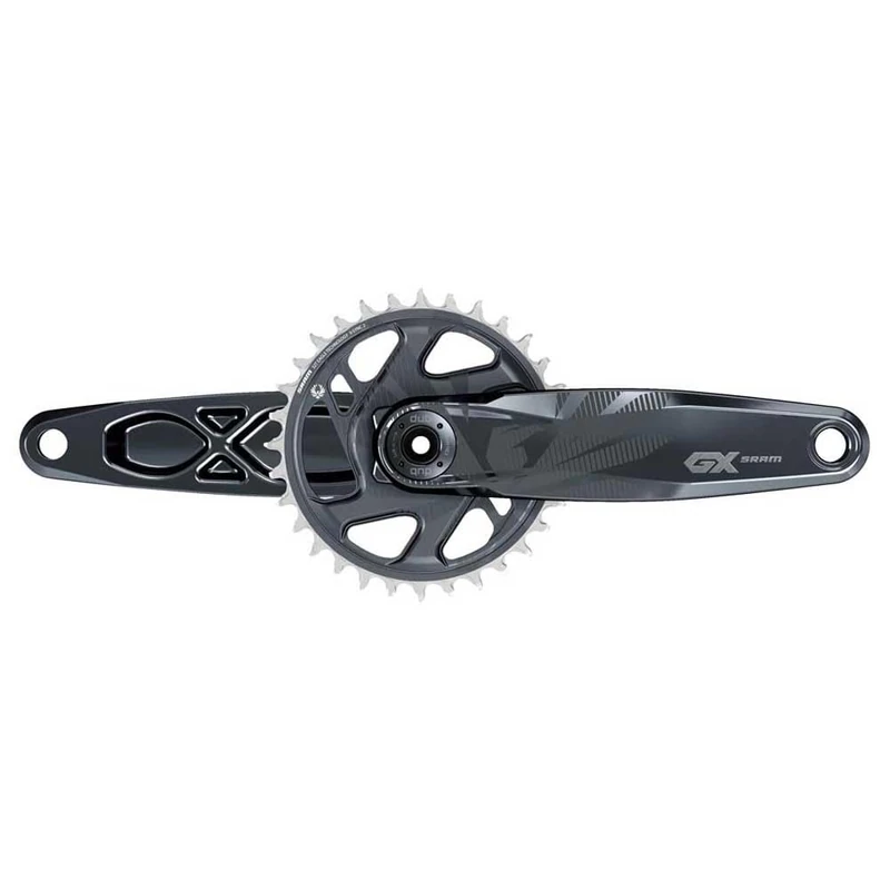 Sram Unisex - Adult Krg Gx Eagle Crankset, Black, One Size