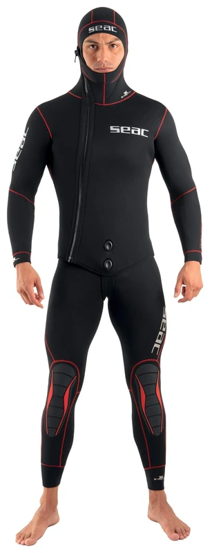 Seac Privilege, diving suit with hood in 5mm neoprene, jacket + long john