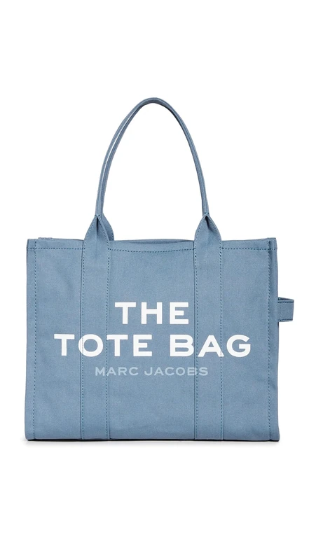 MARC JACOBS M0016156-481 THE LARGE TOTE Bag Women's BLUE SHADOW Size ONE SIZE