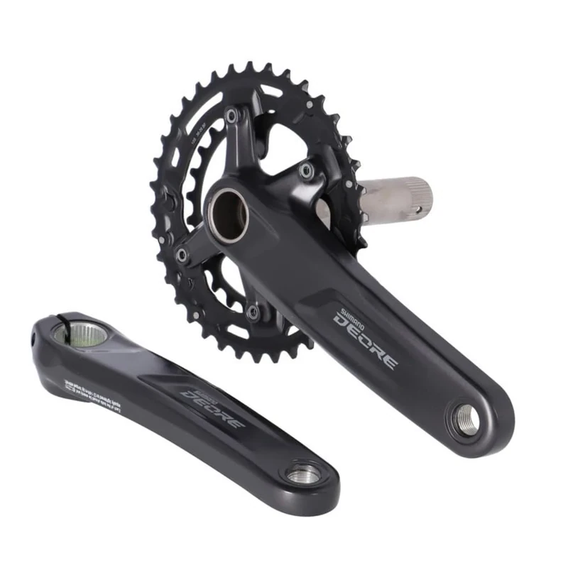 Shimano FC-M4100-2 Crankset Black 175 mm