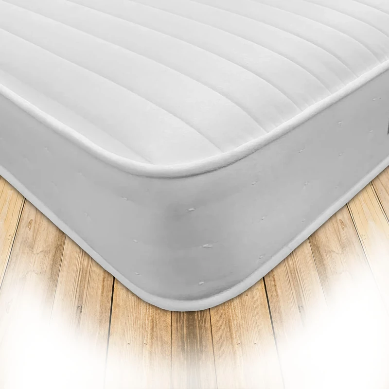 Starlight Beds Hypoallergenic and Dust Mite Resistant Hybrid 1" Memory Foam Open Coil Sprung Mattress 9 Layer Construction 9 Inch Deep, 4ft Small Double Mattress 120cm x 190cm