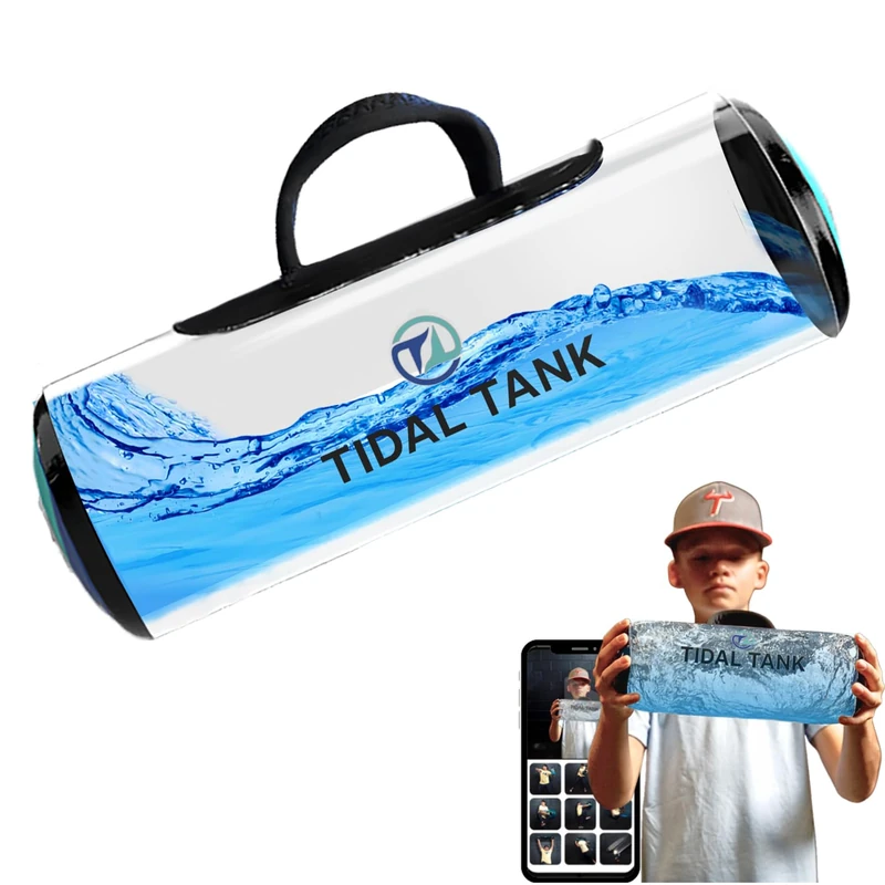 Tidal Tank - Original Aqua Bag Kettlebell for weight training | Training Bag with Water Weight | Ultimate Core & Balance Workout | Portable Stability Training Fitness Device | up to 3 kg - Image 1