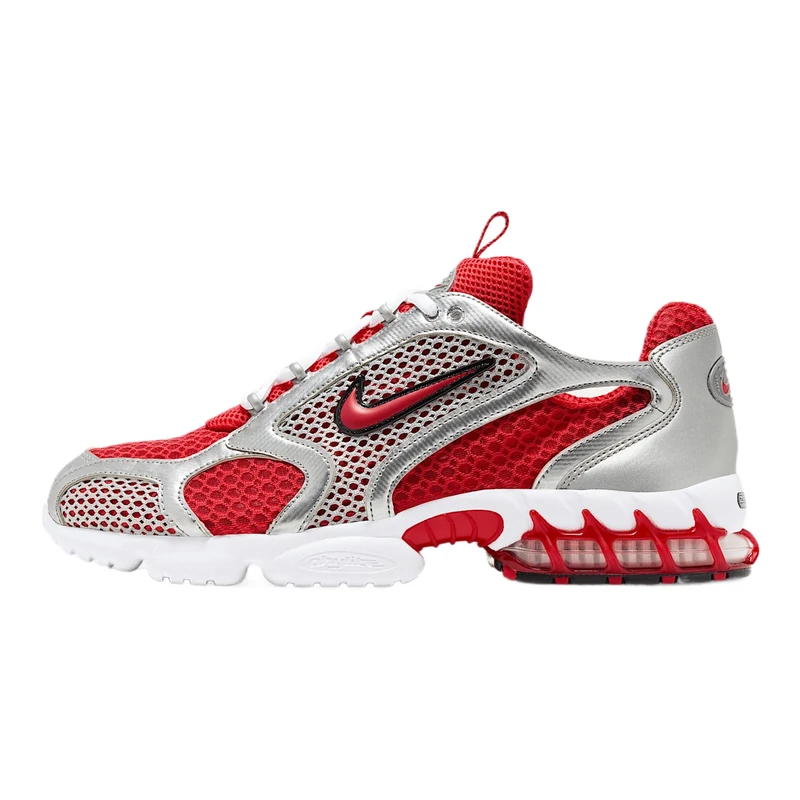 NIKE CJ1288-600 Air Zoom Spiridon Cage 2 Men Track RED/Track RED-White UK 6