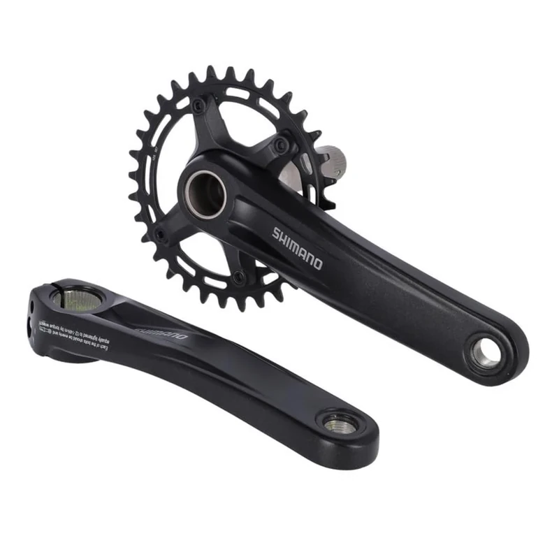 Shimano Deore FC-MT510 chainset, 12-speed, 52 mm chainline, 32T, 175 mm, Black