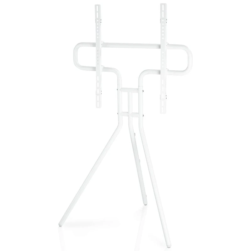 Hama 118093 - Television Floor Stand "Easel Design" (for TV size 37" - 75"), VESA up to 600x400, white, max load 40 kg, 191 cm - Image 1