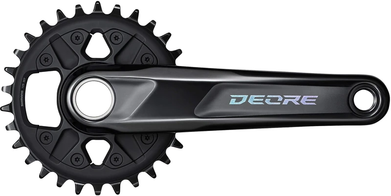 Shimano Deore FC-M6130 Deore chainset, 12-speed, 56.5 mm Super Boost chainline, 30T, 175 mm