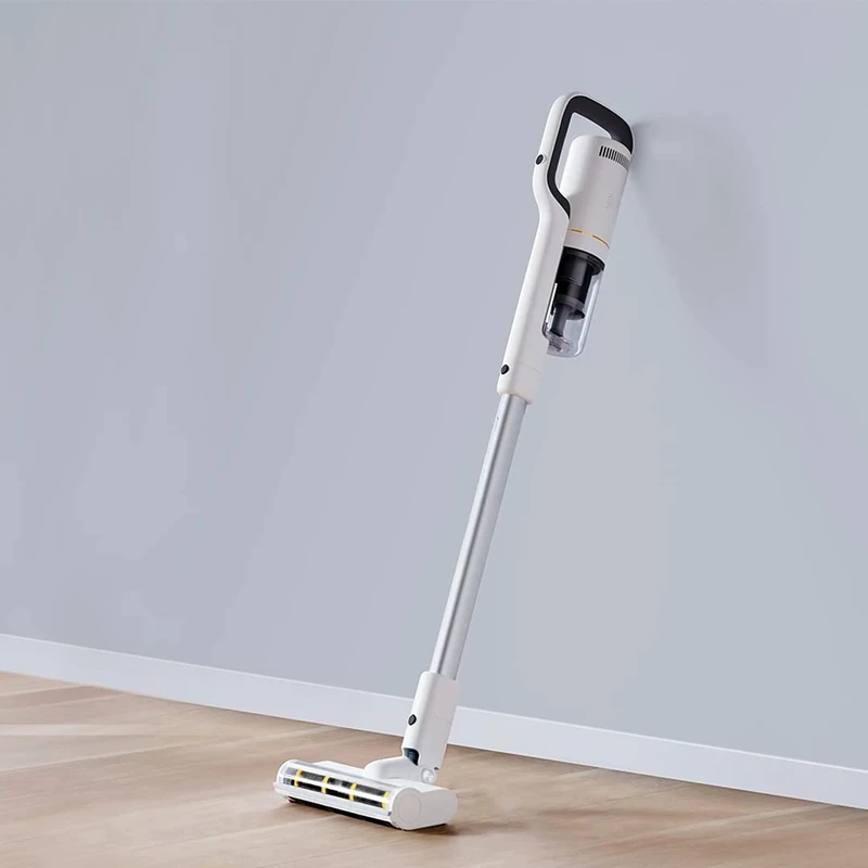 Roidmi RS35, R35 Cordless Vacuum Cleaner Stick, Anti Tangle Brush Head, App, Charging Mount, Lightweight, White
