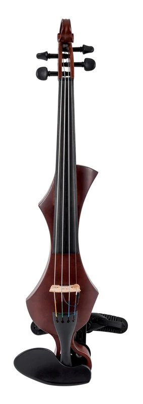GEWA electric violin, electronic violin, Novita 3.0 red-brown with Wittner shoulder rest, 4-string