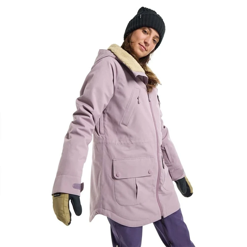 Burton Women's Prowess Snowboard Jacket, Elderberry, S UK