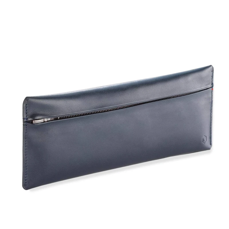 Caran d'Ache Pencil Case with Zip Blue
