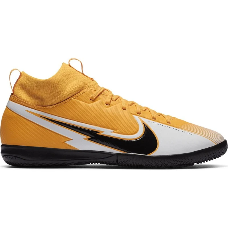 Nike Men's Superfly 7 Academy IC Futsal Shoe, Laser Orange/Black-White-Laser, 5.5 UK