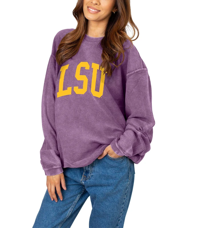 Chicka-D NCAA womens Cozy Fleece Hoodie Purple