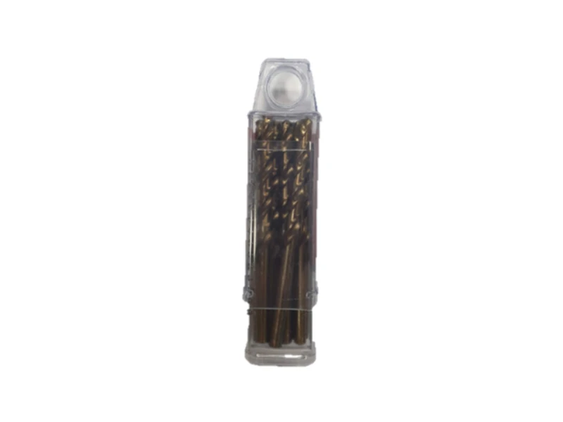 fischer - Metal Drill bit Set HSS-Cobalt 5% DIN338 7x69/109 (10 Pieces), Allows for Quick Drilling