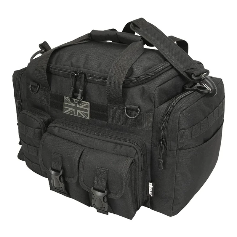 Azomabox Kombat Tactical Saxon 35L Holdall - Black Bag - Image 1