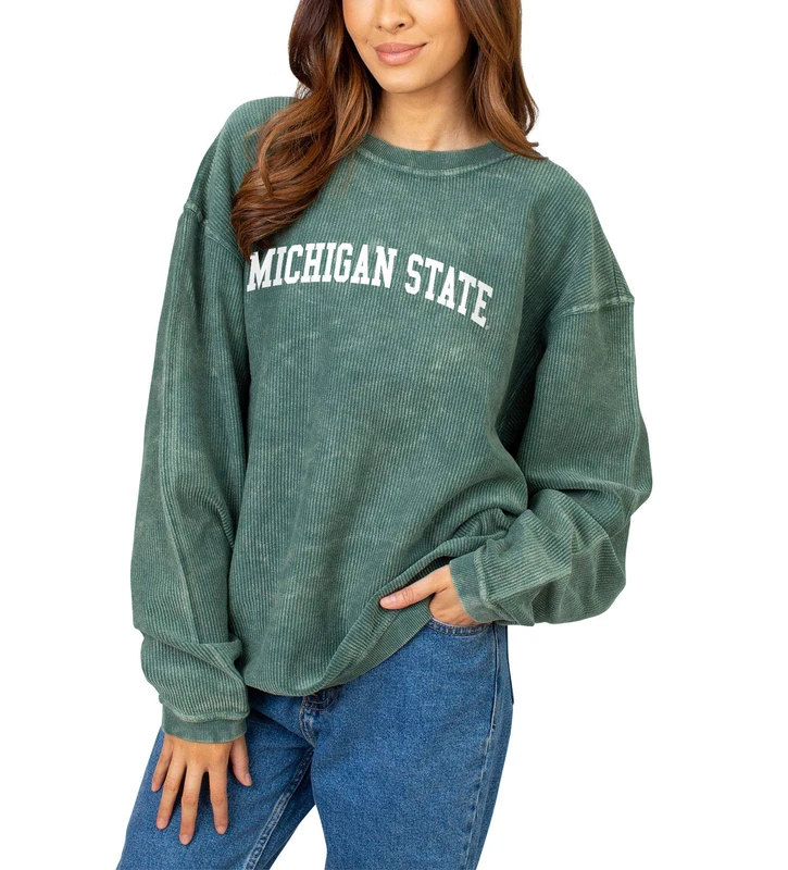 Chicka-D NCAA womens Cozy Fleece Hoodie Green